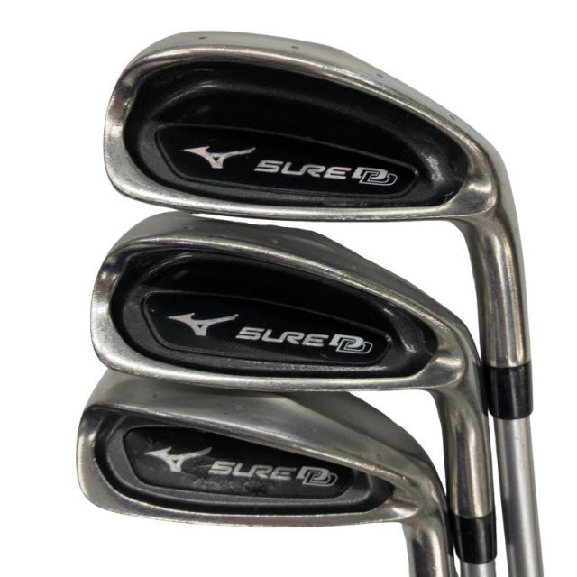 【中古】 ミズノ SURE DD SI 3S アイアンセット IR EXSAR(SURE DD SI) (フレックスR) メンズ 男性用 右利き 右用 Dランク ゴルフクラブ