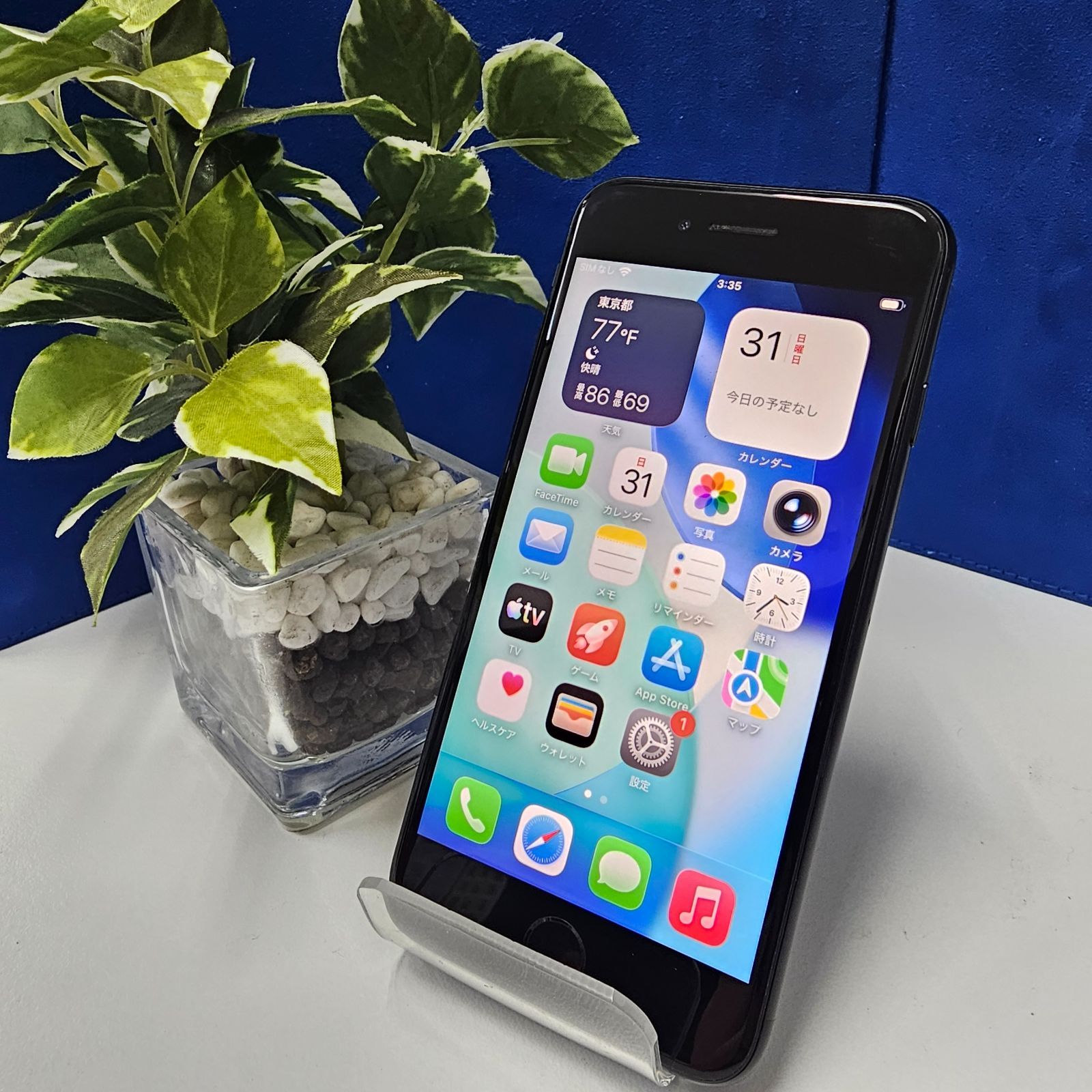 iPhoneSE2 64GB SIMフリー Black バッテリー新品 - メルカリ