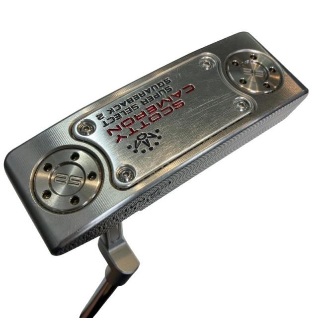 【中古】 タイトリスト SCOTTY CAMERON SUPER SELECT SQUAREBACK 2 LONG(2024) 38インチ パター PT スチール (フレックスその他) メンズ 男性用 右利き 右用 Cランク ゴルフクラブ