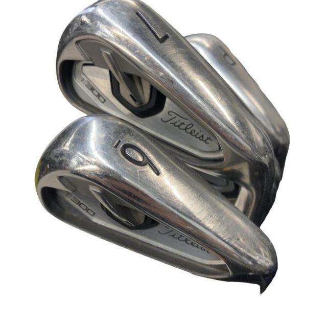 【中古】 タイトリスト Titleist T300 5S アイアンセット IR NS PRO 950GH neo (フレックスS) メンズ 男性用 右利き 右用 Cランク ゴルフクラブ