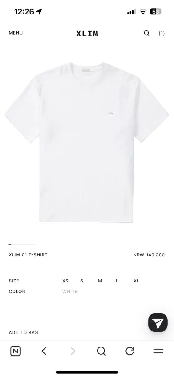 XLIM(エクスリム) シークエンス 半袖