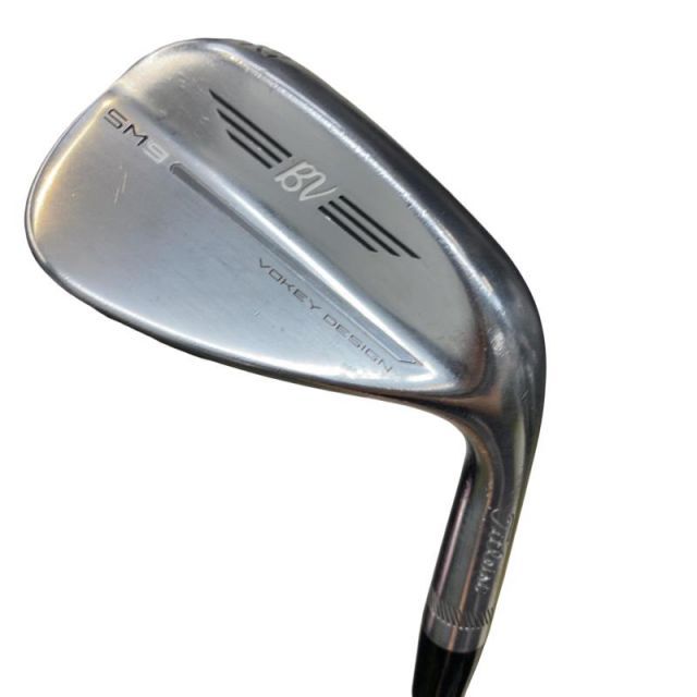 【中古】 タイトリスト VOKEY SPIN MILLED SM9 ツアークロム 52°/12°F ウェッジ WG 純正特注シャフト (フレックスS) メンズ 男性用 右利き 右用 Cランク ゴルフクラブ