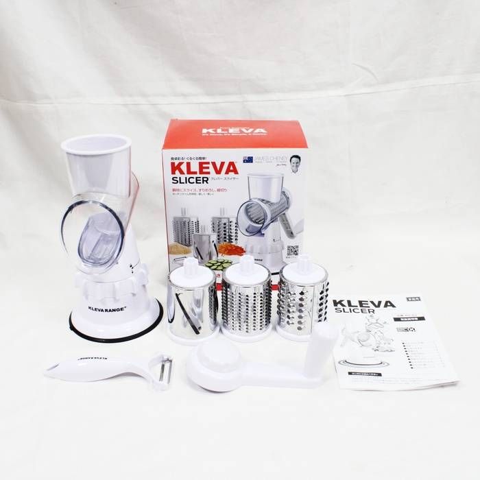 美品】KLEVA SLICER クレバースライサー 万能スライサー 千切り 
