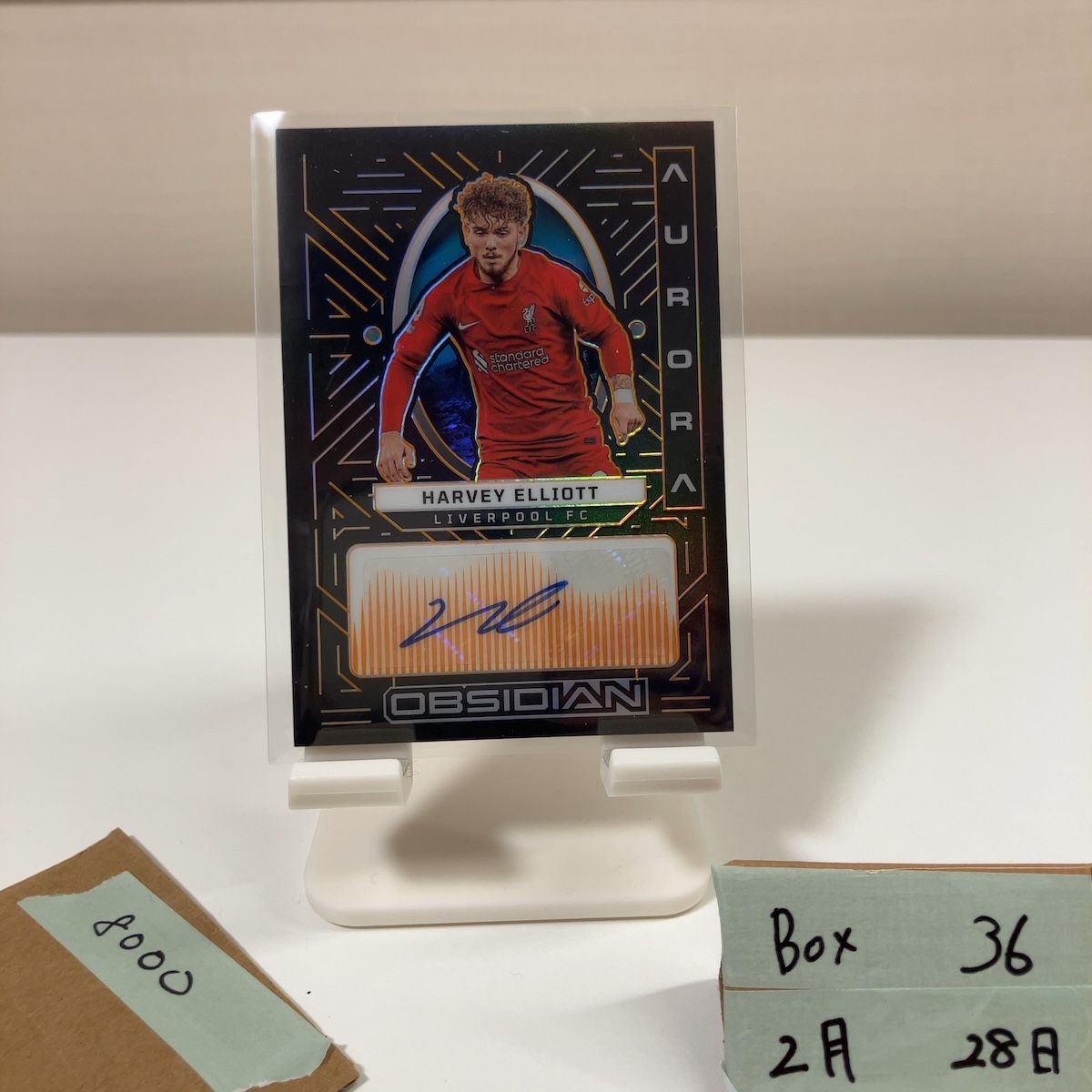 2022-23 直筆サインカード Liverpool Topps Panini Harvey Elliott