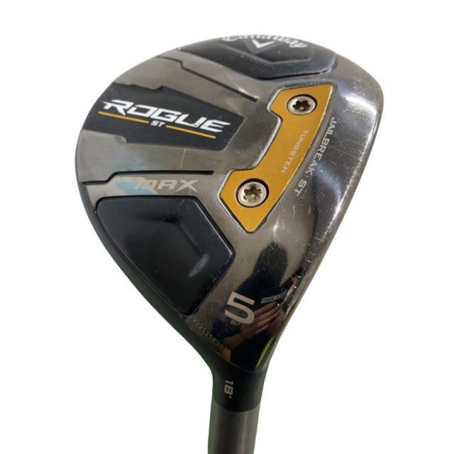 【中古】 キャロウェイ ROGUE ST MAX 5W フェアウェイウッド FW VENTUS 5 for CW(ROGUE ST FW) (フレックスS) メンズ 男性用 右利き 右用 Cランク ゴルフクラブ