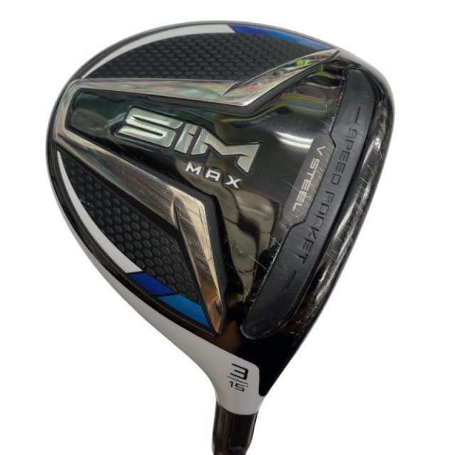 【中古】 テーラーメイド SIM MAX 3W フェアウェイウッド FW TENSEI BLUE TM50(FW) (フレックスSR) メンズ 男性用 右利き 右用 Cランク ゴルフクラブ 12,864円