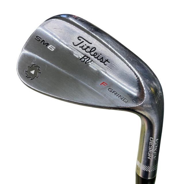 【中古】 タイトリスト VOKEY SPIN MILLED SM6 ツアークロム 46°/08°F ウェッジ WG NS PRO 950GH (フレックスS) メンズ 男性用 右利き 右用 Cランク ゴルフクラブ