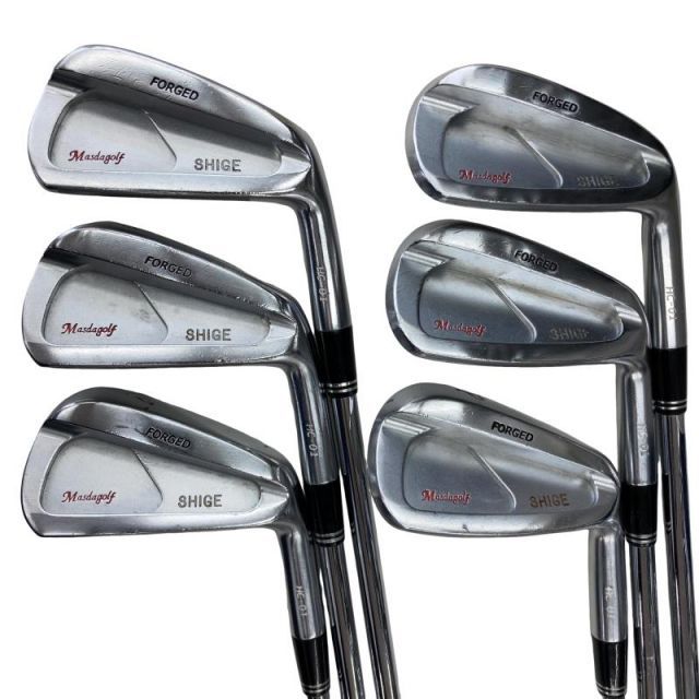 【中古】 MASDA MASDA HC-01 6S アイアンセット IR リシャフト (フレックスその他) メンズ 男性用 右利き 右用 Dランク ゴルフクラブ