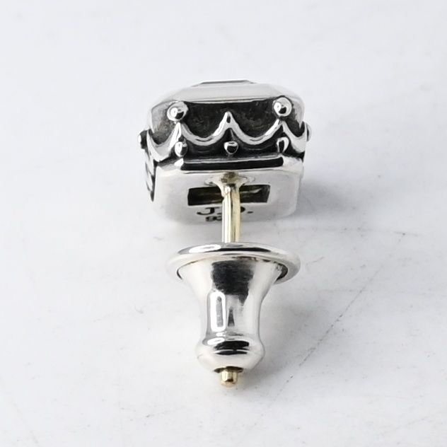 Justin Davis ジャスティンデイビス 925 シルバー ピアス 片耳 研磨済】 JUSTIN DAVIS シルバー ストーン ピアス 片耳 K18 silver925