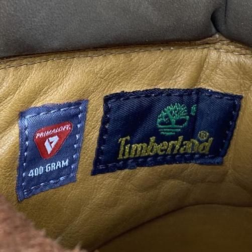 【中古】Timberland 6インチ プレミアムブーツ ブラウン サイズ7W(25cm相当) A17YC ティンバーランド[24]