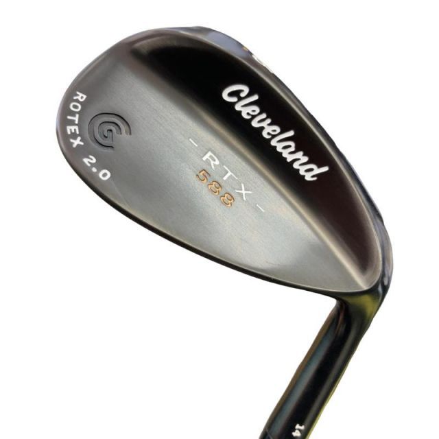 【中古】 クリーブランド Cleveland 588 RTX 2.0 ブラックサテン 56°/14° ウェッジ WG Dynamic Gold (フレックスS) メンズ 男性用 右利き 右用 Cランク ゴルフクラブ