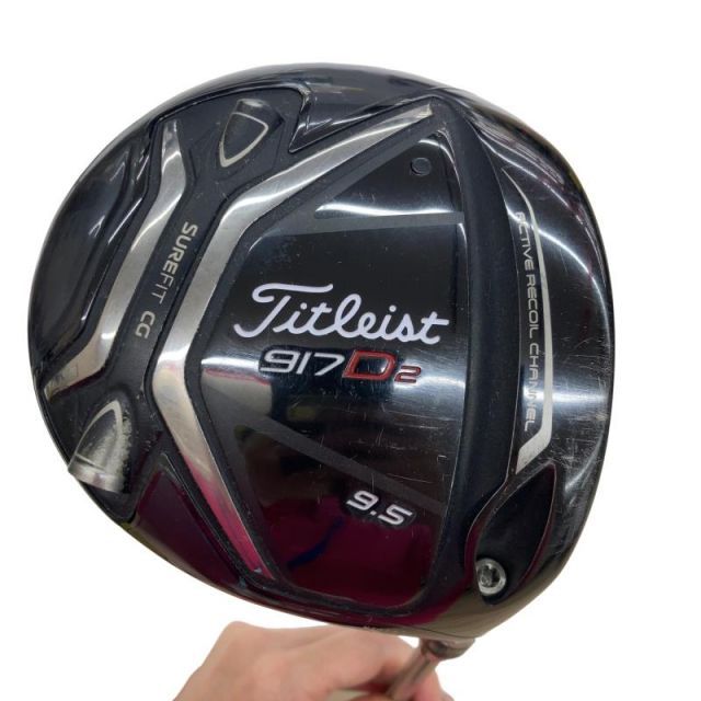 【中古】 タイトリスト 917 D2 9.5° ドライバー DR Tour AD TP-6 (フレックスS) メンズ 男性用 右利き 右用 Cランク ゴルフクラブ