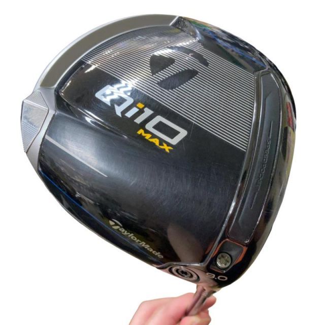 【中古】 テーラーメイド Qi10 MAX 9° ドライバー DR Diamana BLUE TM50(Qi10 DR) (フレックスS) メンズ 男性用 右利き 右用 Cランク ゴルフクラブ