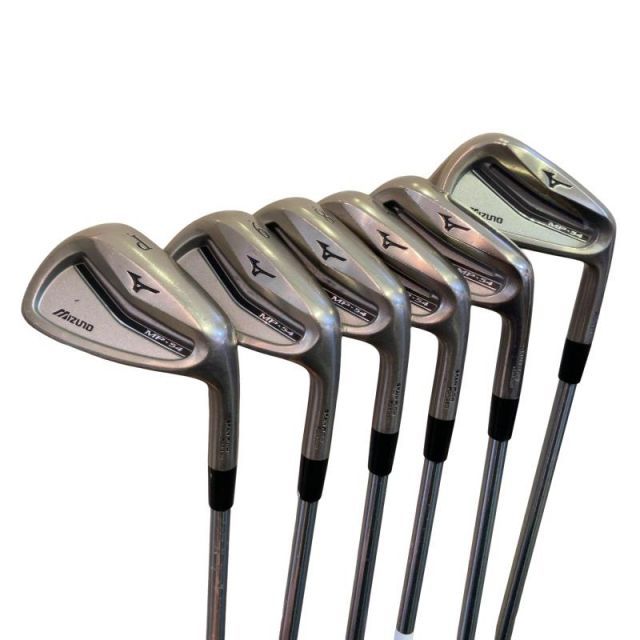 【中古】 ミズノ MP-54 6S アイアンセット IR 純正特注シャフト (フレックスその他) メンズ 男性用 右利き 右用 Cランク ゴルフクラブ