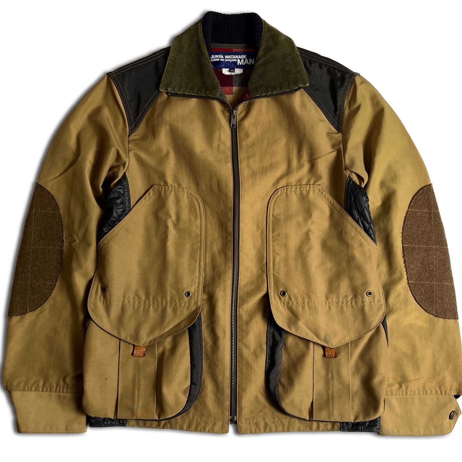 09AW】JUNYA WATANABE COMME des GARCONS MAN 60/40クロス ジャケット