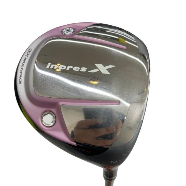 【中古】 ヤマハ inpres X C’s 12° レディース ドライバー DR MUX-409W (フレックスL) レディース 女性用 右利き 右用 Cランク ゴルフクラブ