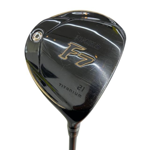 【中古】 リョーマゴルフ Ryoma F ブラック F7 フェアウェイウッド FW Tour AD RF2 (フレックスS) メンズ 男性用 右利き 右用 Cランク ゴルフクラブ