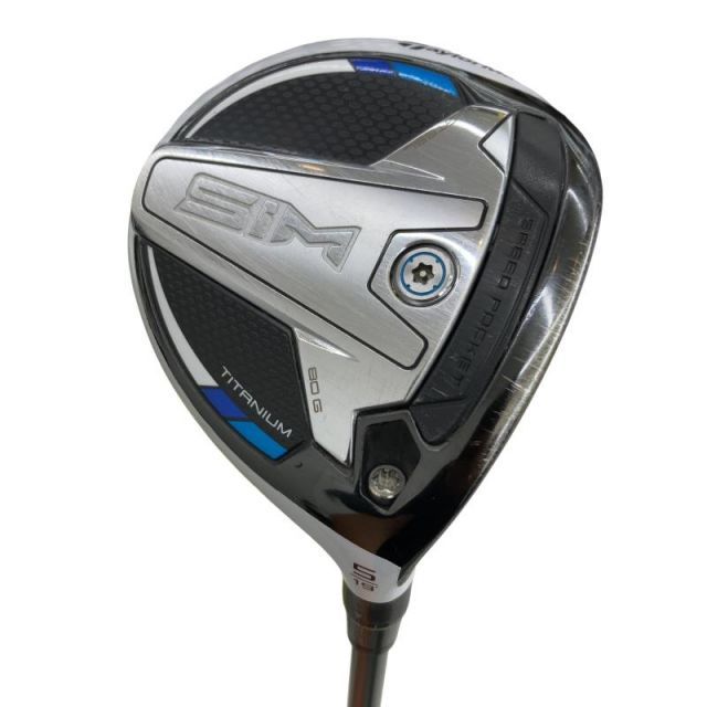 【中古】 テーラーメイド SIM 5W フェアウェイウッド FW TENSEI SILVER TM50(FW) (フレックスS) メンズ 男性用 右利き 右用 Cランク ゴルフクラブ