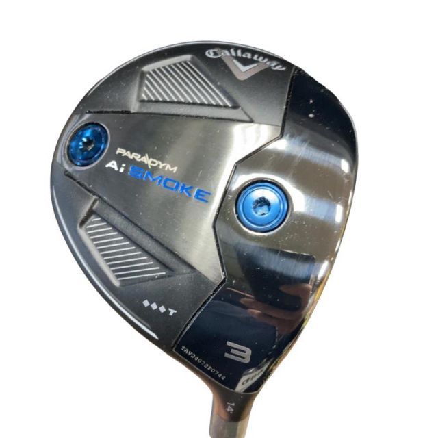 【中古】 キャロウェイ PARADYM Ai SMOKE ◆◆◆T ツアーバージョン(CE限定) 3W フェアウェイウッド FW TENSEI 60 for CW(Ai SMOKE FW) (フレックスS) メンズ 男性用 右利き 右用 Cランク ゴルフクラブ