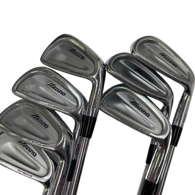 【中古】 ミズノ MP-57 7S アイアンセット IR Dynamic Gold (フレックスS) メンズ 男性用 右利き 右用 Cランク ゴルフクラブ