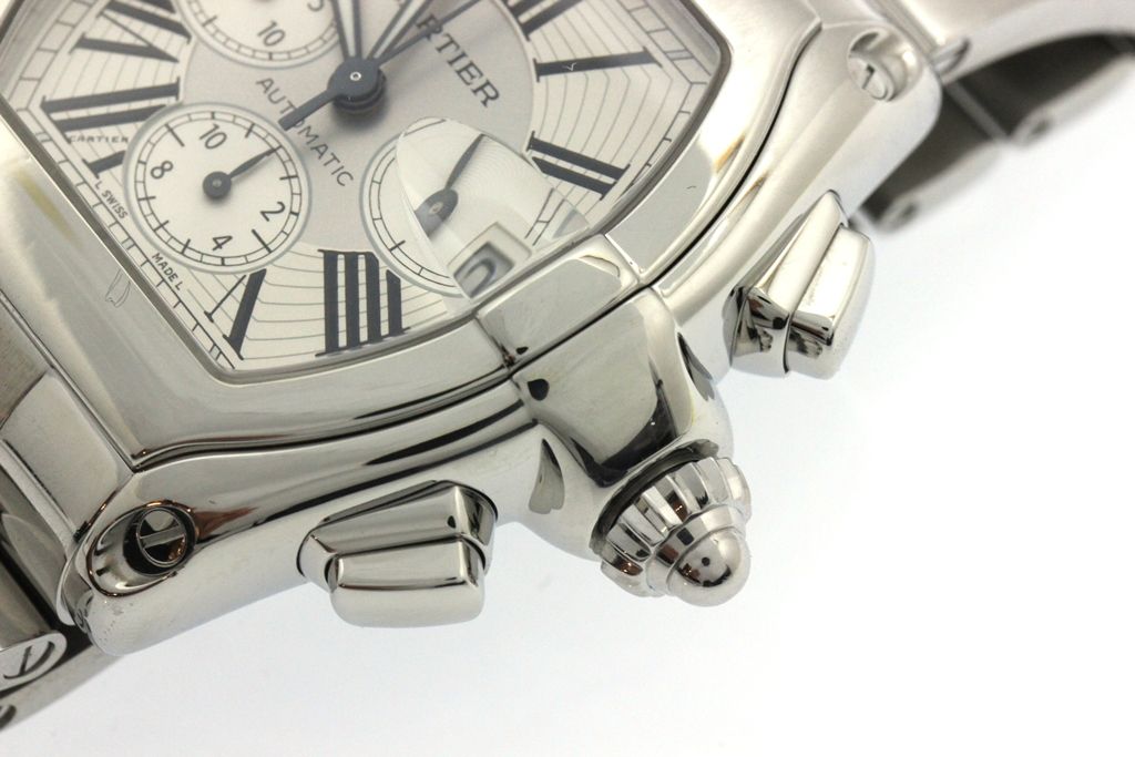 自動巻き時計 - CARTIER カルティエ ロードスター クロノ W62019X6