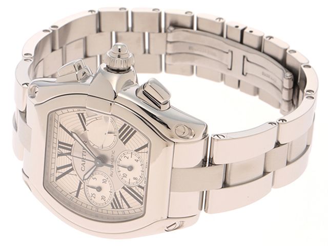 自動巻き時計 - CARTIER カルティエ ロードスター クロノ W62019X6