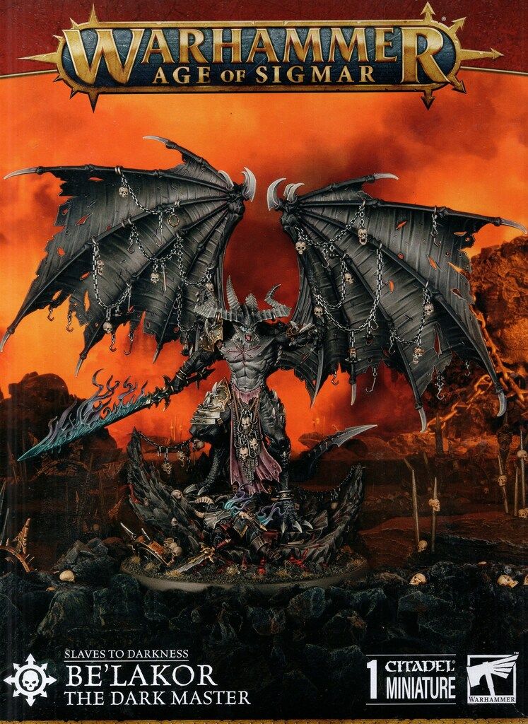 《未開封》 GAMES WORKSHOP WARHAMMER AGE OF SIGMAR SLAVES TO DARKNESS Be'lakor the Dark Master 