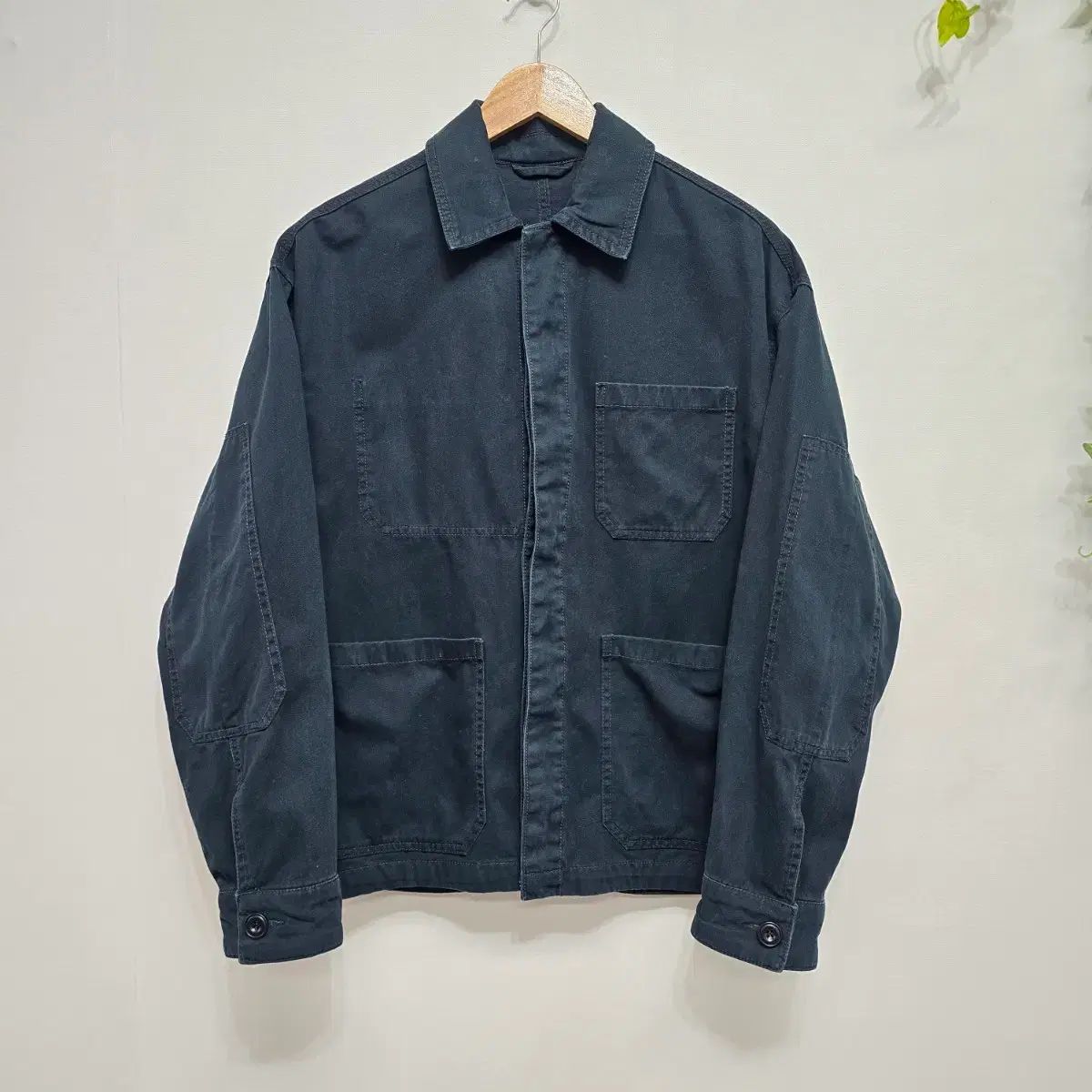 HAZZYS へジス X 붓カフェ 23'SS フレンチ ウォーク ジャケット