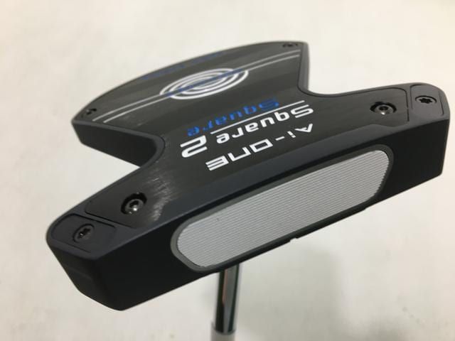 返品OK 【中古ゴルフクラブ】【超美品】オデッセイ Ai-ONE SQUARE 2 SQUARE (スクエア2スクエア) MAX STRIPE パター 2025 STROKE LAB(ストローク ラボ) 90 シャフト パター