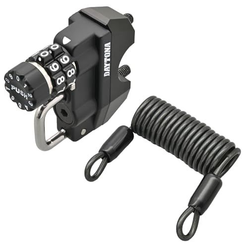 デイトナ(Daytona) ヘルメットロック バイク マスターシリンダー用(32mmピッチ) ヘルメットホルダー ダイヤルタイプ 49672ts 4edcfd7f