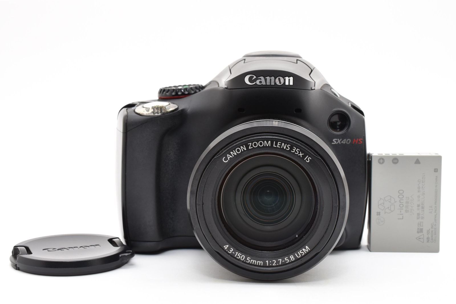 Canon デジタルカメラ PowerShot SX40 HSバッテリー2個 充電器