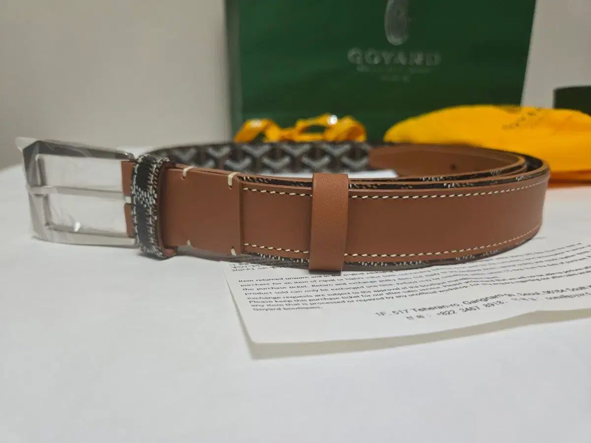 ゴヤール ベルト 95サイズ(新品) ゴヤール ベルト 95サイズ(新品)