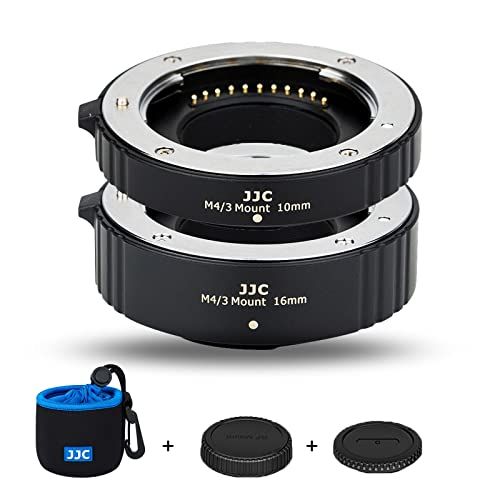 JJC 接写リングセット マクロ撮影 エクステンションチューブ M4/3マウント用 Olympus OM-3 OM-1 II OM-1 E-M10 IV III E-M5 III Pen E-PL9 E-PL8 Panasonic Lumix 9a2a3e0b