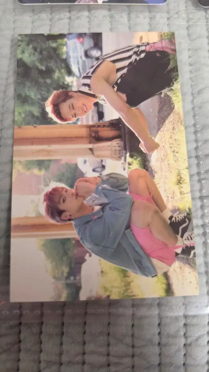 BTS（防弾少年団・バンタン）写真集NOW3 IN CHICAGOトレカ ジョングク(JUNGKOOK・JK・グク)&ジミン(JIMIN・パクジミン)