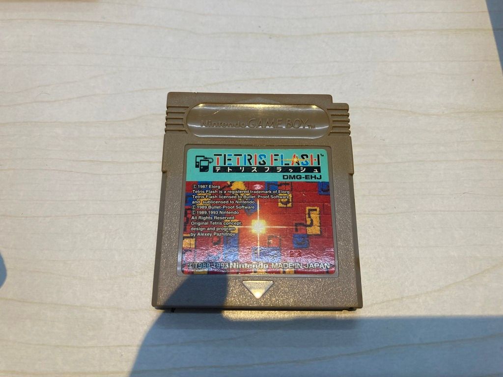 中古ゲーム] ゲームボーイ用ソフト テトリスフラッシュ - メルカリ