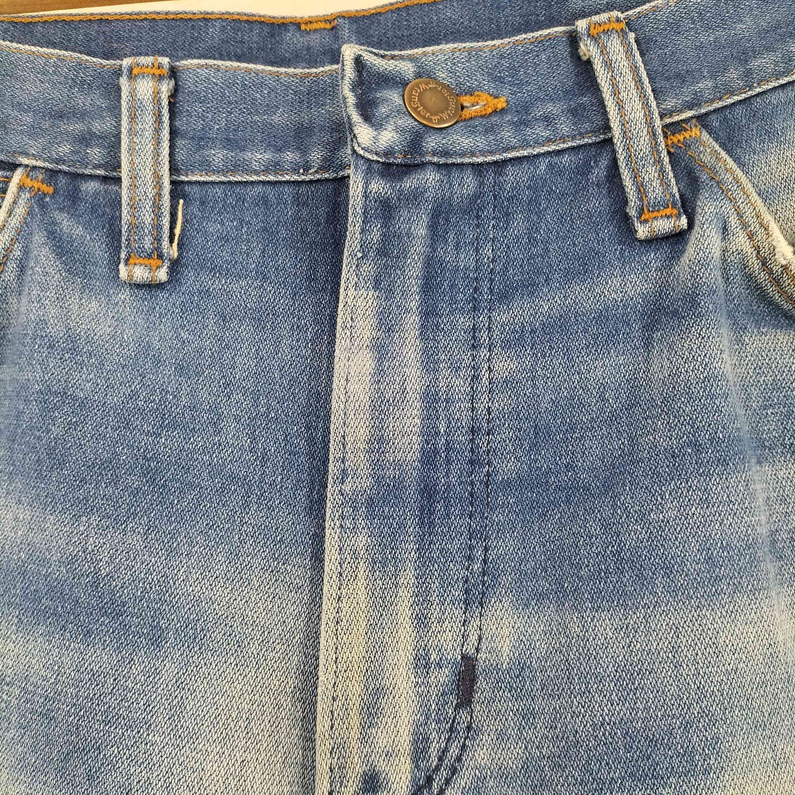 ラングラー Wrangler 70S USA製 IDEALジップ ブーツカットデニムパンツ メンズ W32/L30
