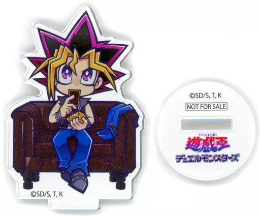 【中古】アクリルスタンド・アクリルパネル 武藤遊戯 デフォルメアクリルスタンド 「遊☆戯☆王デュエルモンスターズ」 予約特典プレゼントキャンペーン 第1弾
