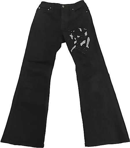 【中古】衣類 初号機 YAMIYO FLARE DENIM(フレアデニム) ブラック Sサイズ 「エヴァンゲリオン RADIO EVA」