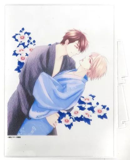 【中古】アクリルスタンド・アクリルパネル 花恋つらね A4アクリルプレート 「夏目イサク デビュー15周年記念展 in 大阪」