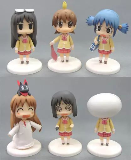 【中古】トレーディングフィギュア 日常の日常 6体セット 「トイズワークスコレクション にいてんご 日常」 ワンダーフェスティバル2013冬限定