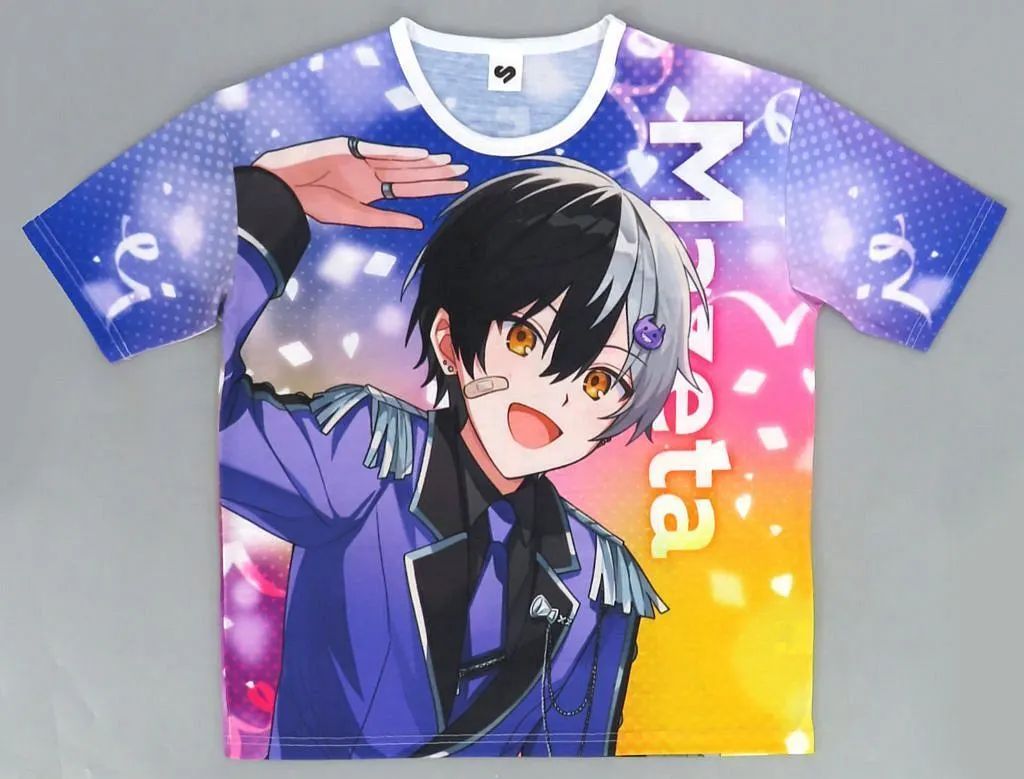 【中古】Tシャツ まぜ太(AMPTAKxCOLORS) フルグラフィックTシャツ パープル フリーサイズ 「STPR Family Festival!! in 東京ドーム・ベルーナドーム」