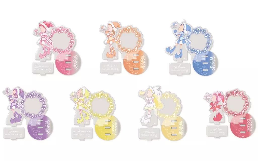 【中古】雑貨 全7種セット 「おジャ魔女どれみドッカ～ン! アクスタコレクションLite」