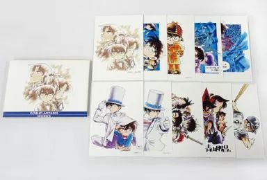 【中古】ポストカード(キャラクター) 名探偵コナン 迷宮の十字路 ポストカードセット(10枚組) 「青山剛昌の世界展」 映画公開記念