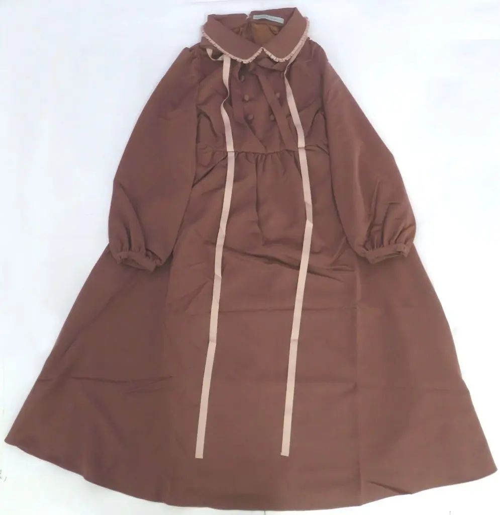 【中古】ワンピース 神田沙也加 戸惑うリボンのワンピース ピンク Mサイズ 「Maison de FLEUR Petite Robe canone 冬楽章 winter 2020 theme 冬苺～Fraise d’ hiver～」