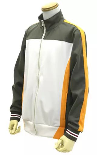 【中古】アウターウェア(キャラクター) 瑞雲mode 速吸ジャージ モスグリーン×オレンジ×オフホワイト Lサイズ 「艦隊これくしょん～艦これ～」 13,650円