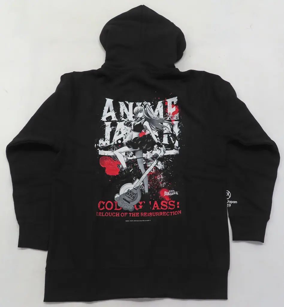 AnimeJapan ROCK パーカー コードギアス C.C. 2019 L アウターウェア(キャラクター) C.C. AJ”ROCK”パーカー ブラック L