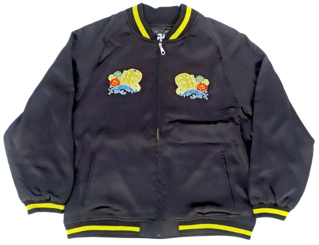 【中古】アウターウェア 佐野万次郎 スカジャン ブラック MLサイズ 「東京リベンジャーズ」