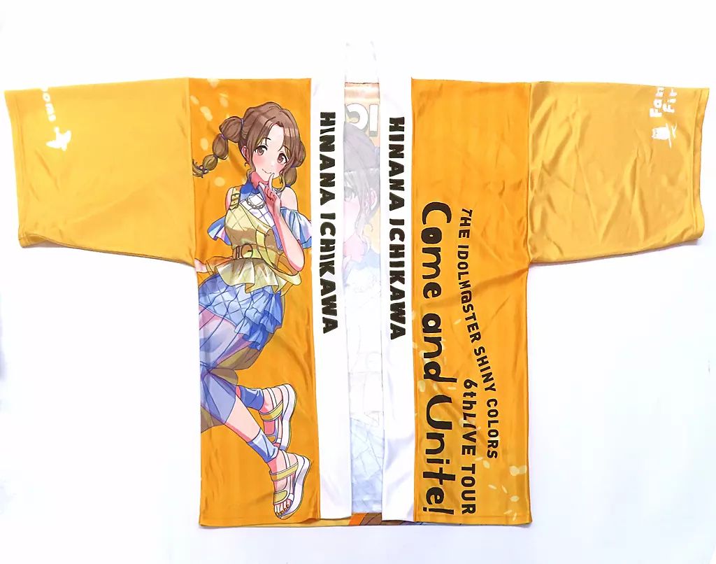 【中古】衣料雑貨 市川雛菜(6thLIVE TOUR ver.) 公式法被 イエロー フリーサイズ 「アイドルマスター シャイニーカラーズ」
