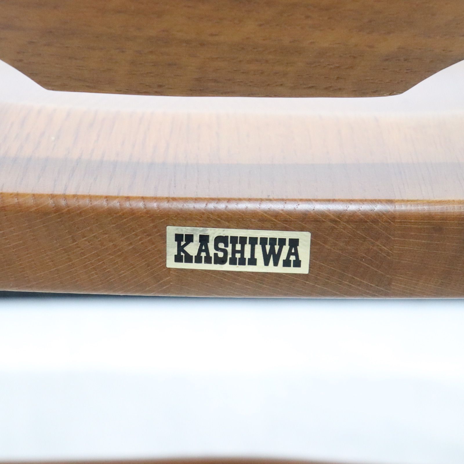 美品】KASHIWA 柏木工 アームチェア ラタン 椅子 ヴィンテージ レトロ