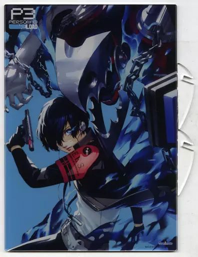 【中古】アクリルスタンド・アクリルパネル [単品] 主人公＆タナトス A4アクリルパネル 「PS5/PS4ソフト ペルソナ3 リロード アニメイト限定セット」 同梱特典